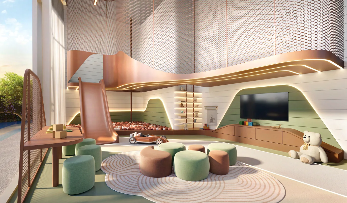 Perspectiva ilustrada do kids place — EPIC
